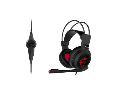 Kufje MSI DS502 Gaming 7.1 Surround, të zeza