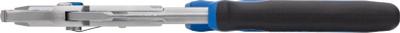 Dara çelës Gedore 10 Soft Back 3112268, mekanizëm i rregullueshëm, dorezë soft, blu e zezë