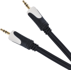 Kabllo audio 3.5mm në Micro USB, 1.5m, e zezë