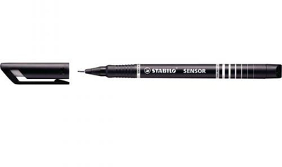 Stilolaps fineliner Stabilo Sensor 189/46, majë e hollë, bojë me bazë uji, blu