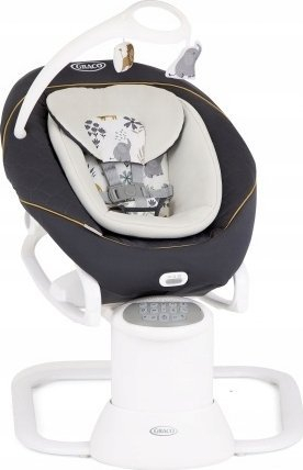Лежалка Graco Swing All Ways Soother Horizon Wild, со вибрација, со подвижен bouncer, шарена