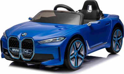 Makinë elektrike lodër BMW i4, me telekomandë, drita LED, e bardhë