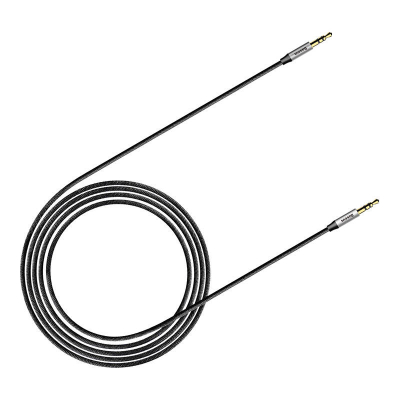 Kabllo audio Baseus Yiven M30, Jack 3.5mm në 3.5mm, 1.5m, e zezë