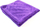 Peshqir BQ8B mikrofiber, 100x50 cm, vjollcë