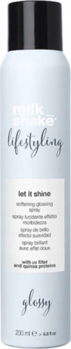 Sprej flokësh Milk Shake Lifestyling Let It Shine, 200 ml, për shkëlqim