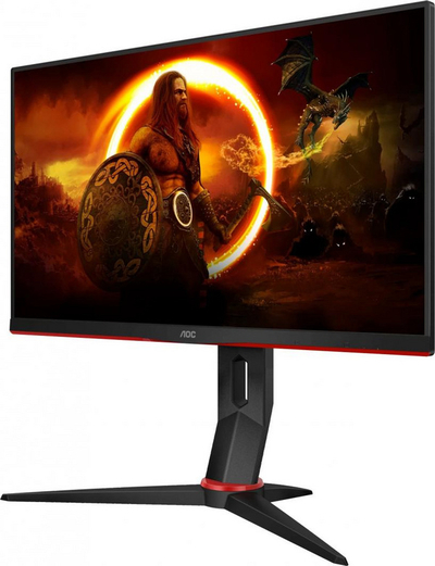 Monitor AOC 24G2SU / BK, 24", 165 Hz, 1920 x 1080 (FullHD), i zi