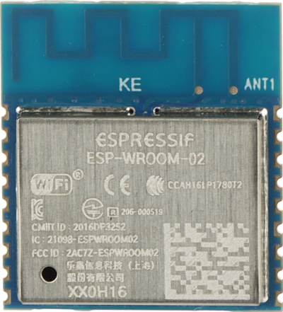 Wi-Fi модул Espressif ESP-WROOM-02 ESP8266EX, 4MB Flash, 2.4GHz