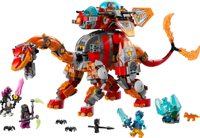 Lodër ndërtuese Dino Jet, dinosaur transformues, shumëngjyrëshe