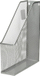 Mbajtëse për revista Office, 250x72x320mm, plastike, ngjyrë argjendi