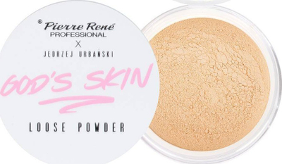Pudër e lirshme Pierre Rene God’s Skin, profesionale, 12g, bezhë