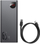 Baseus Adaman Metal Power Bank, 20000 mAh, 65W, Black