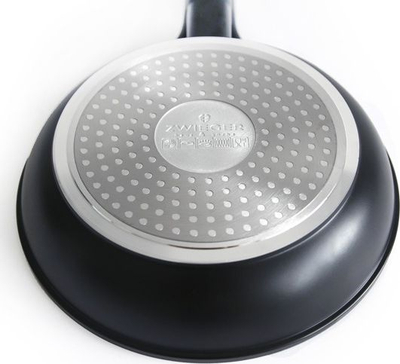 Tigan Zwieger Practi Plus, 20 cm, me shtresë graniti, për soba me induksion, gri