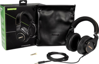 Kufje Shure SRH840A, over-ear, për studio, të zeza