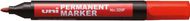 Marker Uni Mitsubishi (NO-320CZER), i kuq