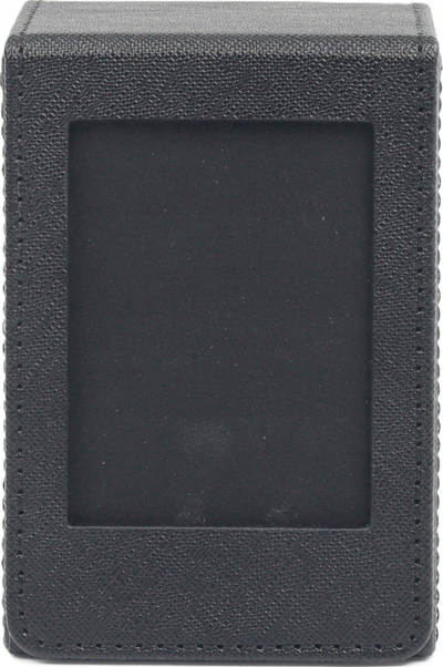 Kuti për foto LoveInstant, 100 foto 2x3", eco-leather, e zezë