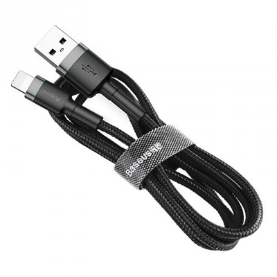 Kabllo Baseus, Lightning / USB A, 1 m, e zezë