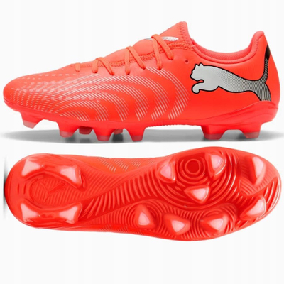 Këpucë futbolli PUMA Future 9 Play FG AG, unisex, Glowing Red