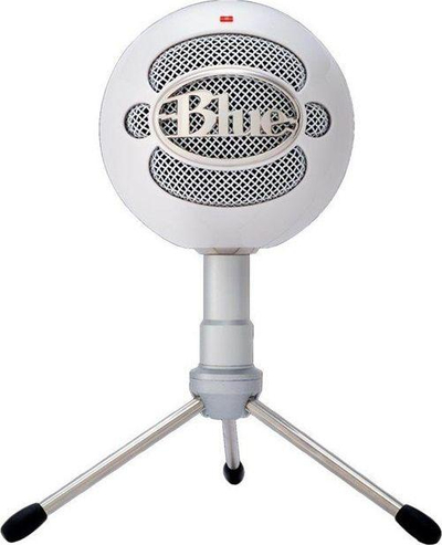 Mikrofon Snowball Blue	iCE USB 988-000181), i bardhë