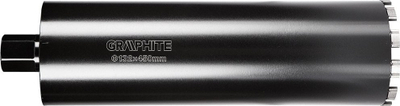 Kokë shpimi me diamant Graphite 58G540, 132 mm, 450 mm, metal