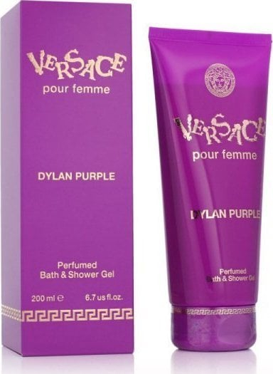 Xhel dushi Versace Dylan Purple, aromë e freskët, për gra, 200 ml