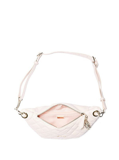Çantë beli Guess Kyli, rozë