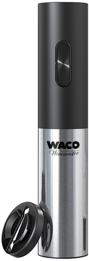 Hapës verë elektrik Waco Winemaster OW7, me bateri të rikarikueshme, çelik inox i zi