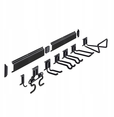 Set varese muri Goliat Velano SGK1, 9 copë, çelik, gri