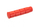 Doreza biçiklete Grips-at V-Shaped Single-Speed, 120 mm, gome, të kuqe