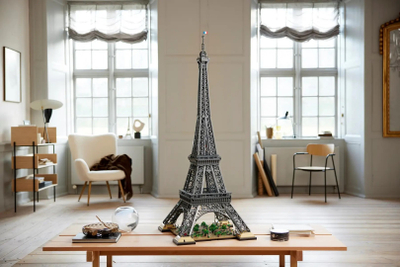 Set LEGO Icons Eiffel Tower 10307, 10001 pjesë, për të rritur, shumëngjyrësh