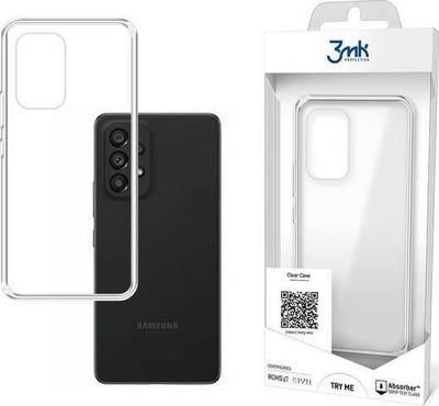 Këllëf telefoni 3MK Clear Case, për Samsung A53 5G, transparent