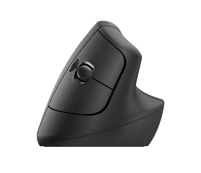 Maus Logitech Lift Vertikal Ergonomik për punë, wireless, 4000 DPI, grafit