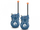 Сет радиоврски MADE Walkie Talkies, 2 парчиња, безжични, црни