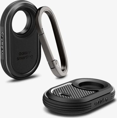 Mbrojtëse Spigen Rugged Armor, për Samsung Galaxy SmartTag 2, e zezë