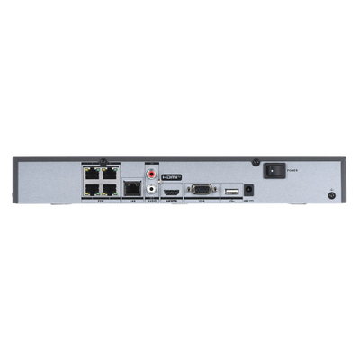 Regjistrues IP Hikvision DS-7604NXI-K1/4P(D)/PL, 4 kanale, 4 PoE, AcuSense