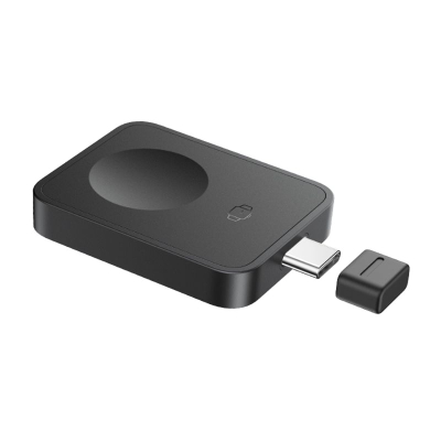 Karikues pa tela për orë Baseus Mini Magnetic, 2.5W, USB C, i zi