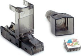 Konektor RJ45 Value 26.99.0372, Cat.6A, UTP, transparent