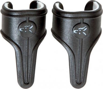 Dorezë kapje Fox Edges Power Grip Line Clips Large x 3 - e bardhë (CAC596)