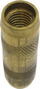 Lidhës tokëzimi Gromet KJ-5, 5/8", bronz, ngjyrë bronzi