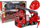 Lodër kamion zjarrfikës Leantoys DIY Fire Truck 2in1, me drita dhe zë, me helmetë, e kuqe