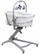 Djep multifunksional Chicco Baby Hug Pro 5in1, me rrota, White Cream