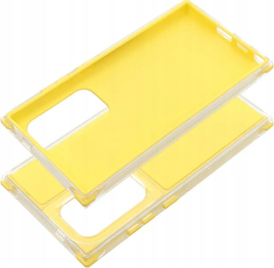 Futera mbrojtëse Matrix për Samsung Galaxy A05s, TPU i butë, kundër gërvishtjeve, e verdhë