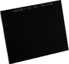 Filtër saldimi Tysweld, DIN - 12, 80 x 100 mm, i zi