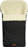 Qese gjumi për karrocë Sensillo Quilted Wool, lesh, 95x40cm, e zezë
