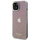 Futrollë telefoni Guess GUHCP15SHDECMP për iPhone 15 6.1", hardcase IML Faceted Mirror, rozë