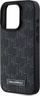 Mbrojtëse telefoni Karl Lagerfeld PU Leather Monogram, MagSafe, për iPhone 15 Pro, e zezë