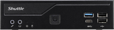 Mini PC barebone Shuttle DH610S XPC Slim, LGA1700, DDR4, i zi