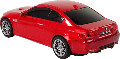 Makina me telekomandë BMW M3 Leantoys, shkallë 1:28, për kalamoj 3+, e kuqe