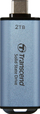 SSD i jashtëm Transcend ESD300C, 2TB, USB Type C, blu