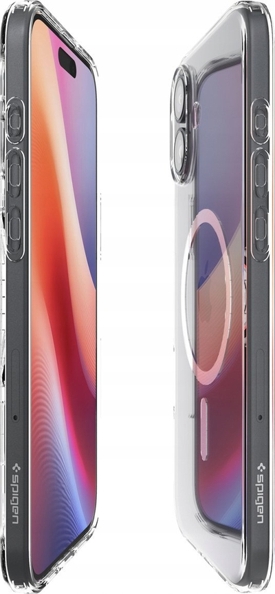 Maskë Spigen Crystal Flex MagSafe për iPhone 16, transparente, e tejdukshme