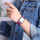 Rrip për orë të mençur 4wrist Apple, Dragon Fruit 38/40 mm